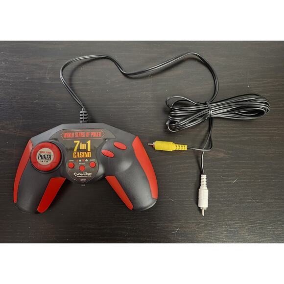 Excalibur Electronics 7 in 1 Casino World Series of Poker Controller - Picture 1 of 3